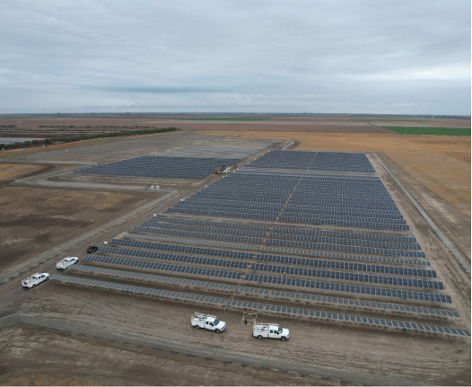 CID S23 Solar aerial view.