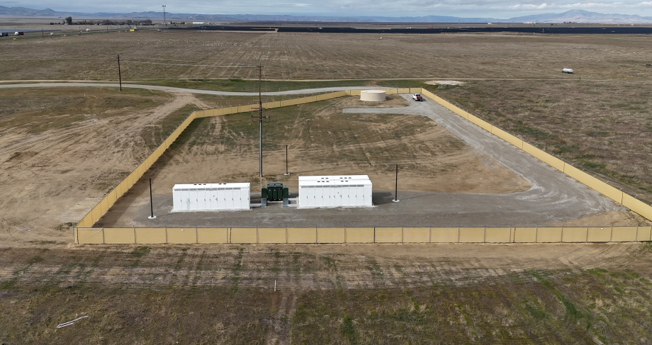 Battery storage facility